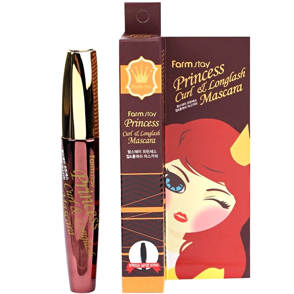 Тушь для удлинения и подкручивания ресниц FarmStay Princess Curl & Longlash Mascara