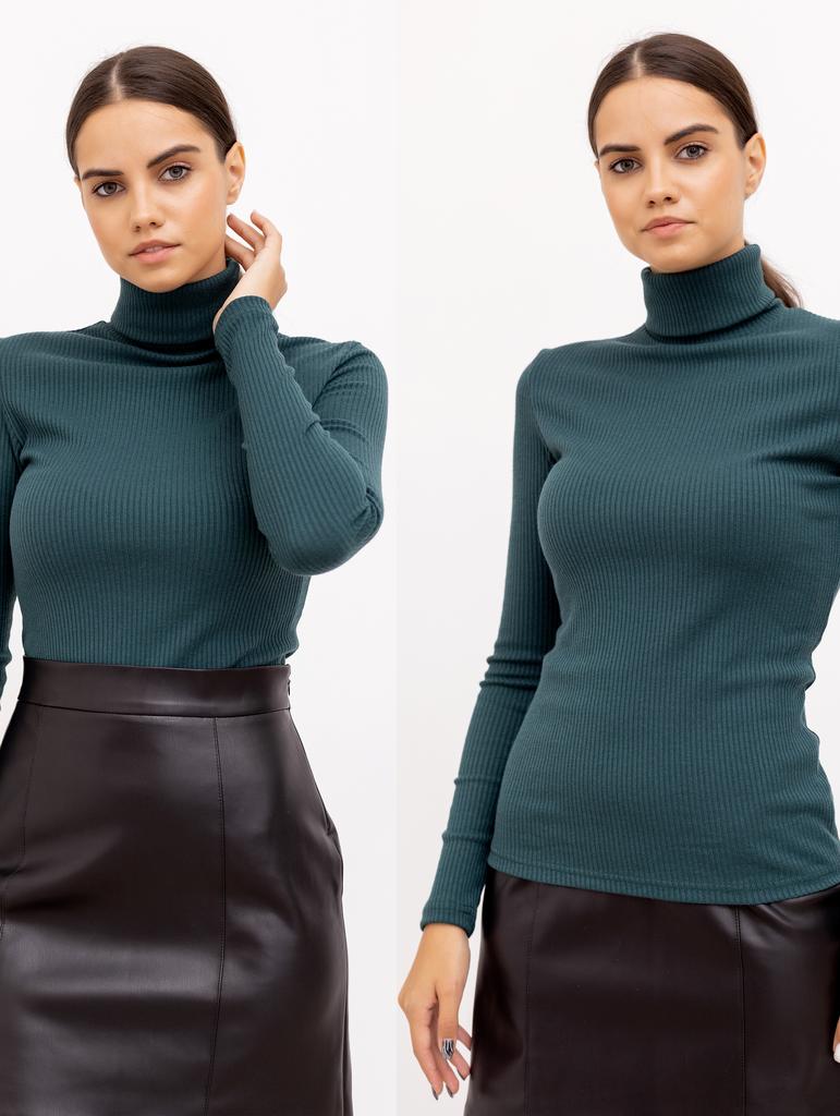 Водолазка WAIST Темно-зеленый