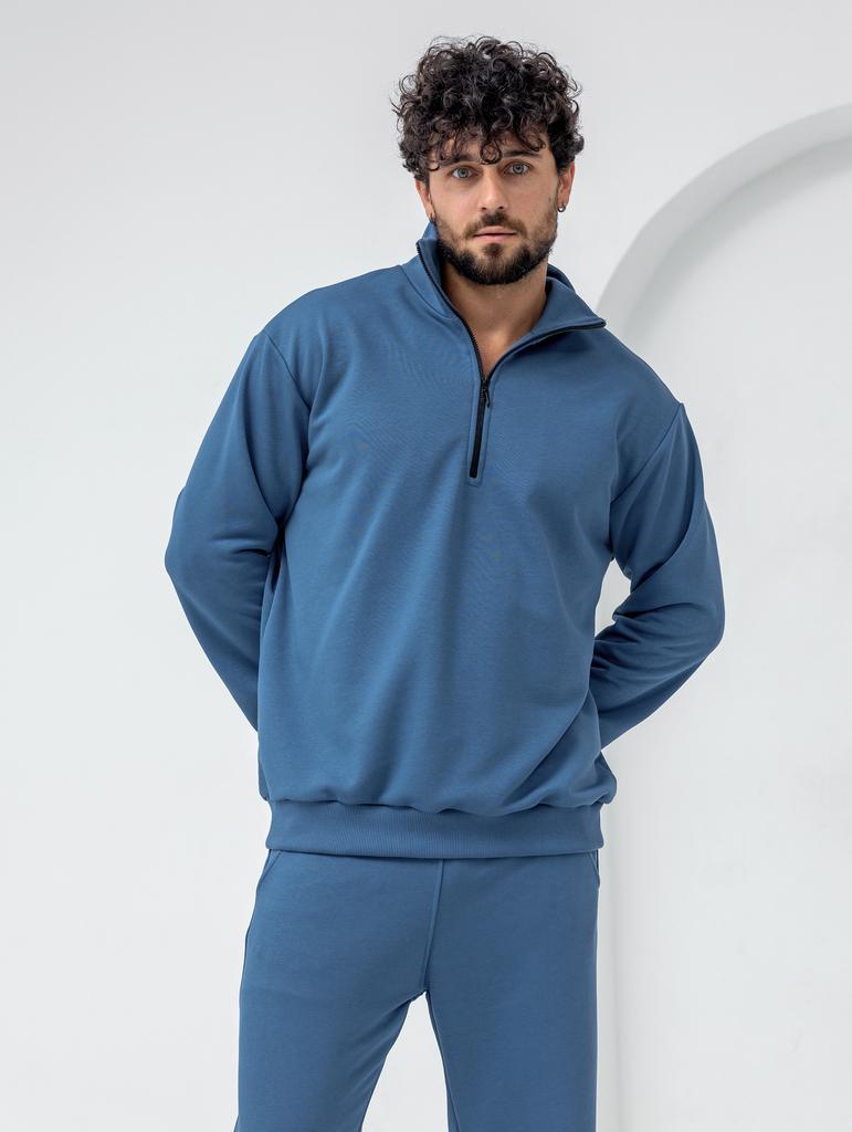 Худи COLLAR MEN Индиго