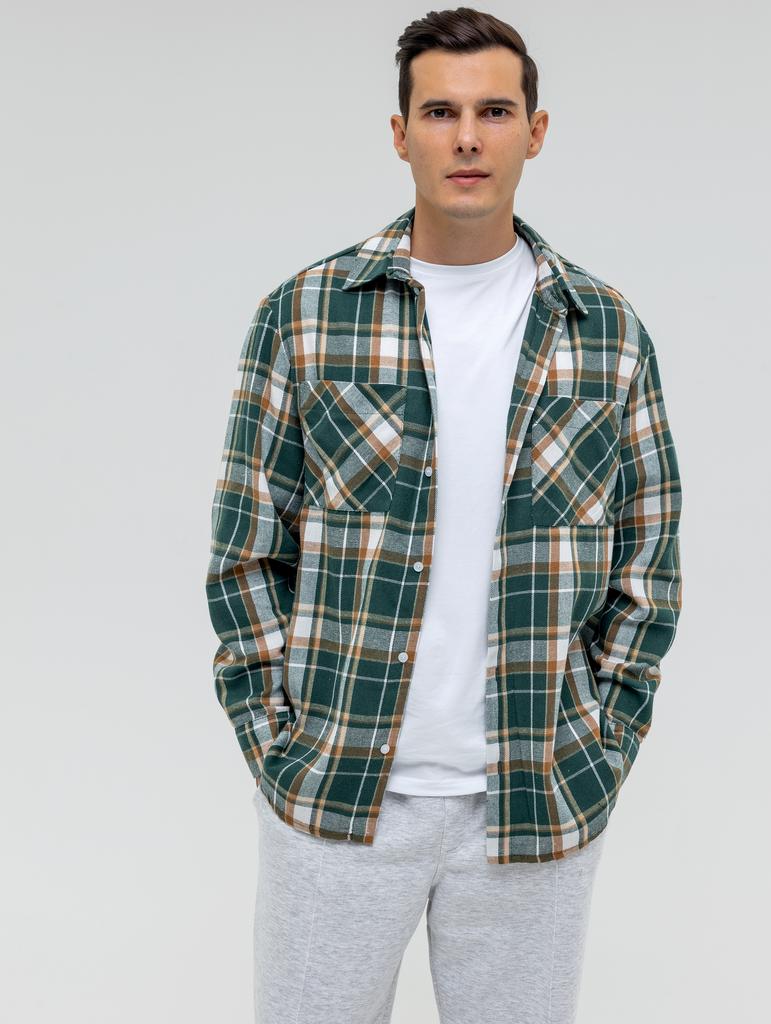 Рубашка PLAID MEN Зеленый