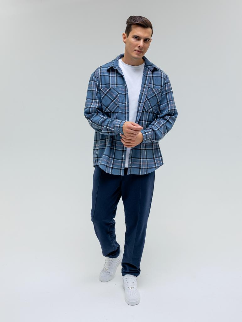 Рубашка PLAID MEN Синий