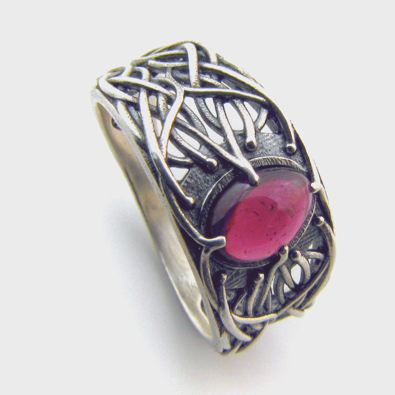 Loire - rhodolite ring