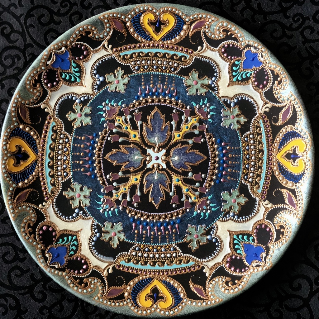 Тарелка декоративная Мimosa flavor