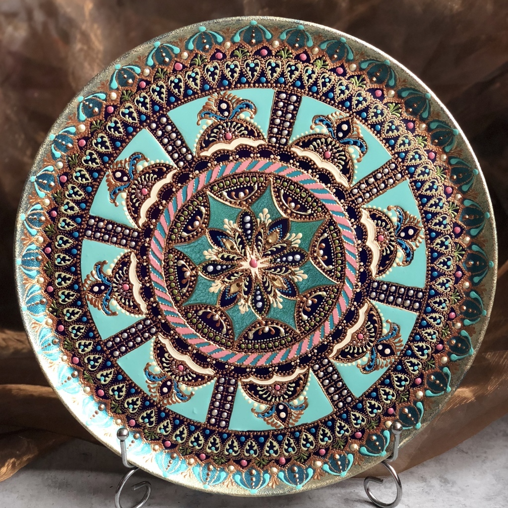 Тарелка декоративная Mandala Anan