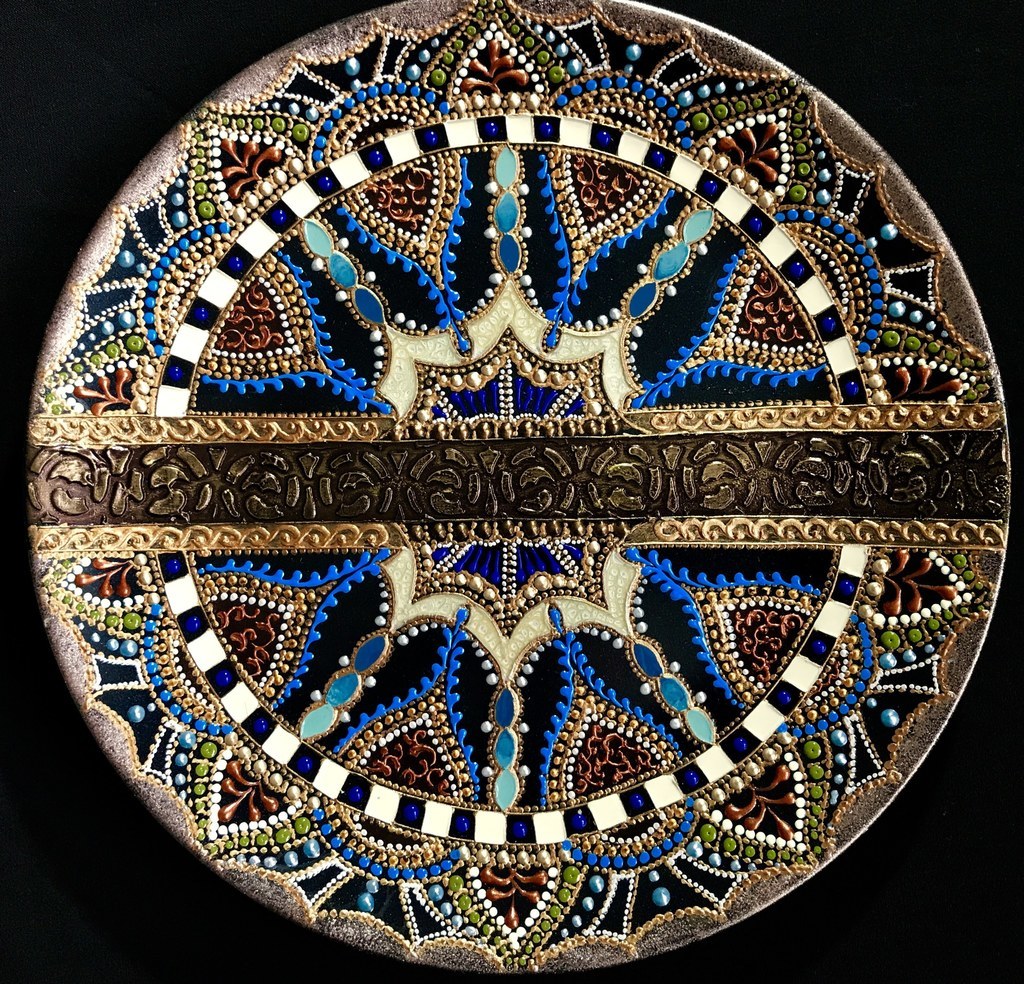 Тарелка декоративная Wandering star