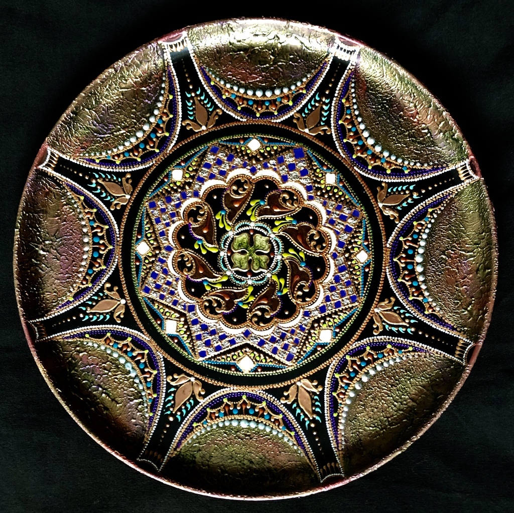 Тарелка декоративная Nomad temple