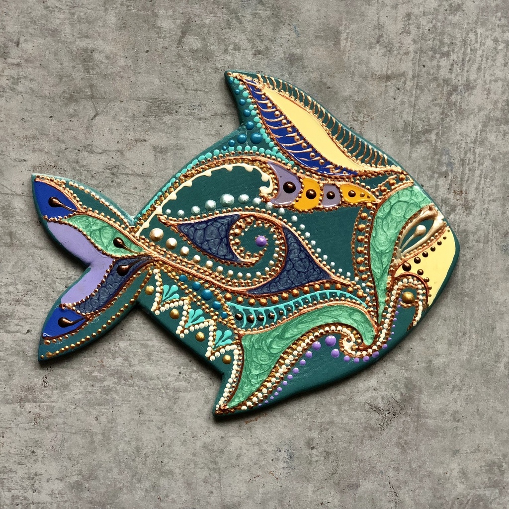 Панно настенное Рыбы Kaleidoscope