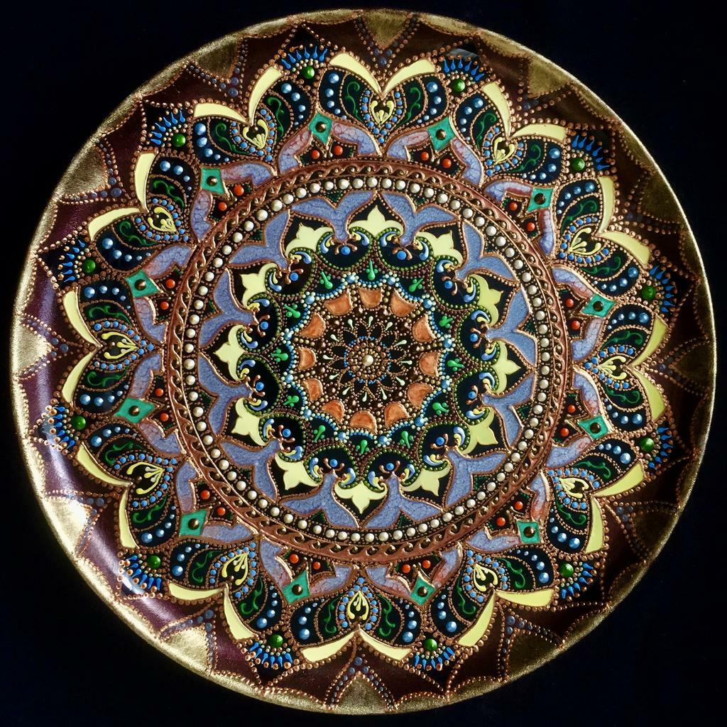 Тарелка декоративная Mandala of desires