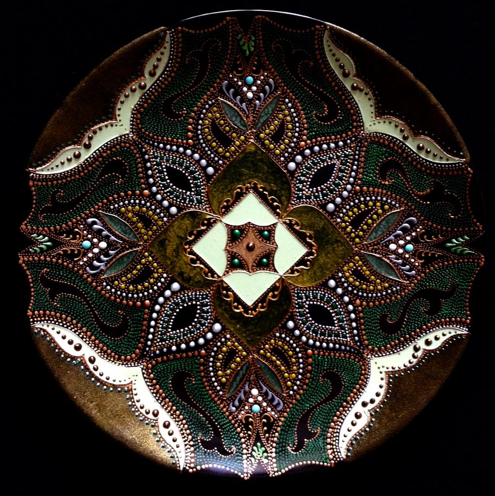 Тарелка декоративная Flying dragon