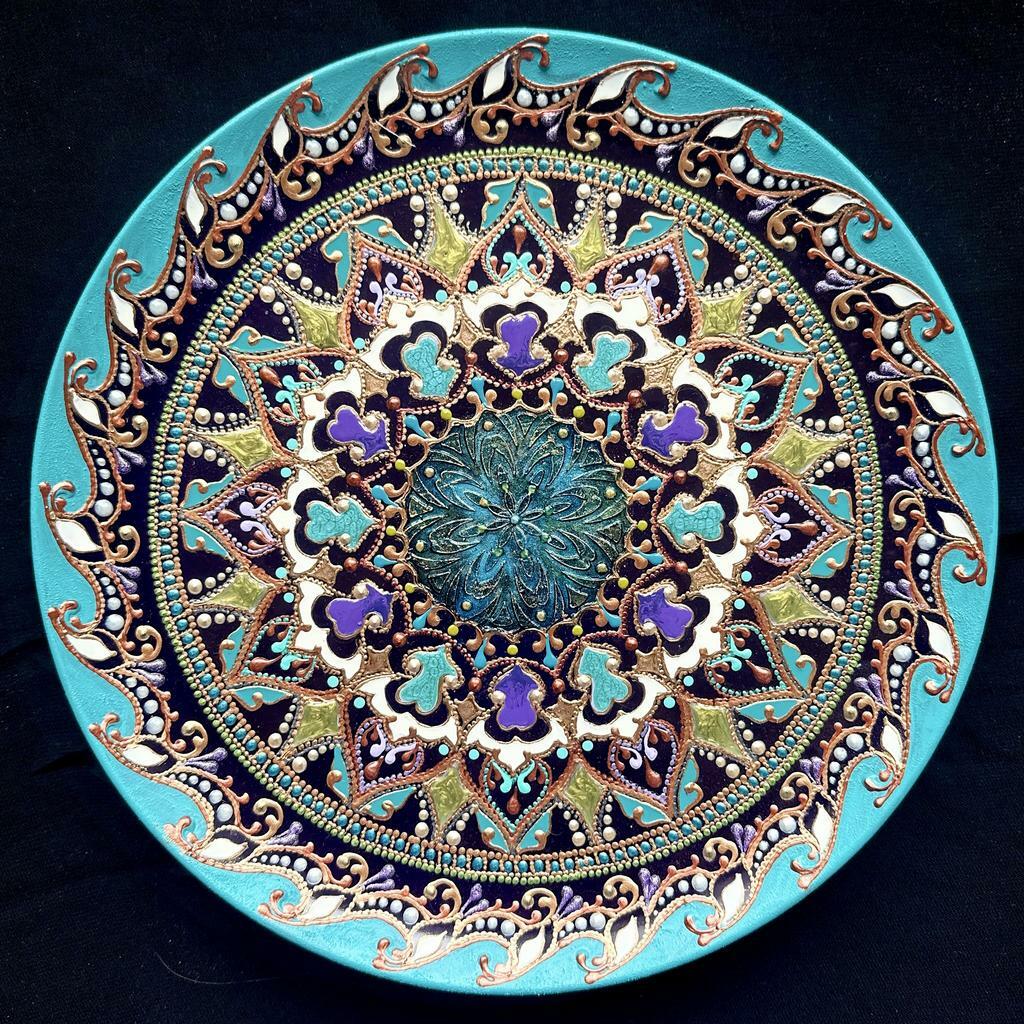 Тарелка декоративная Шанти