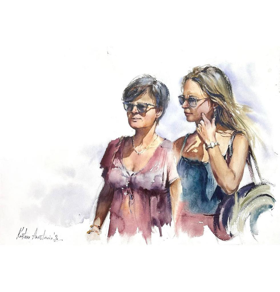 Картина  "Подруги”