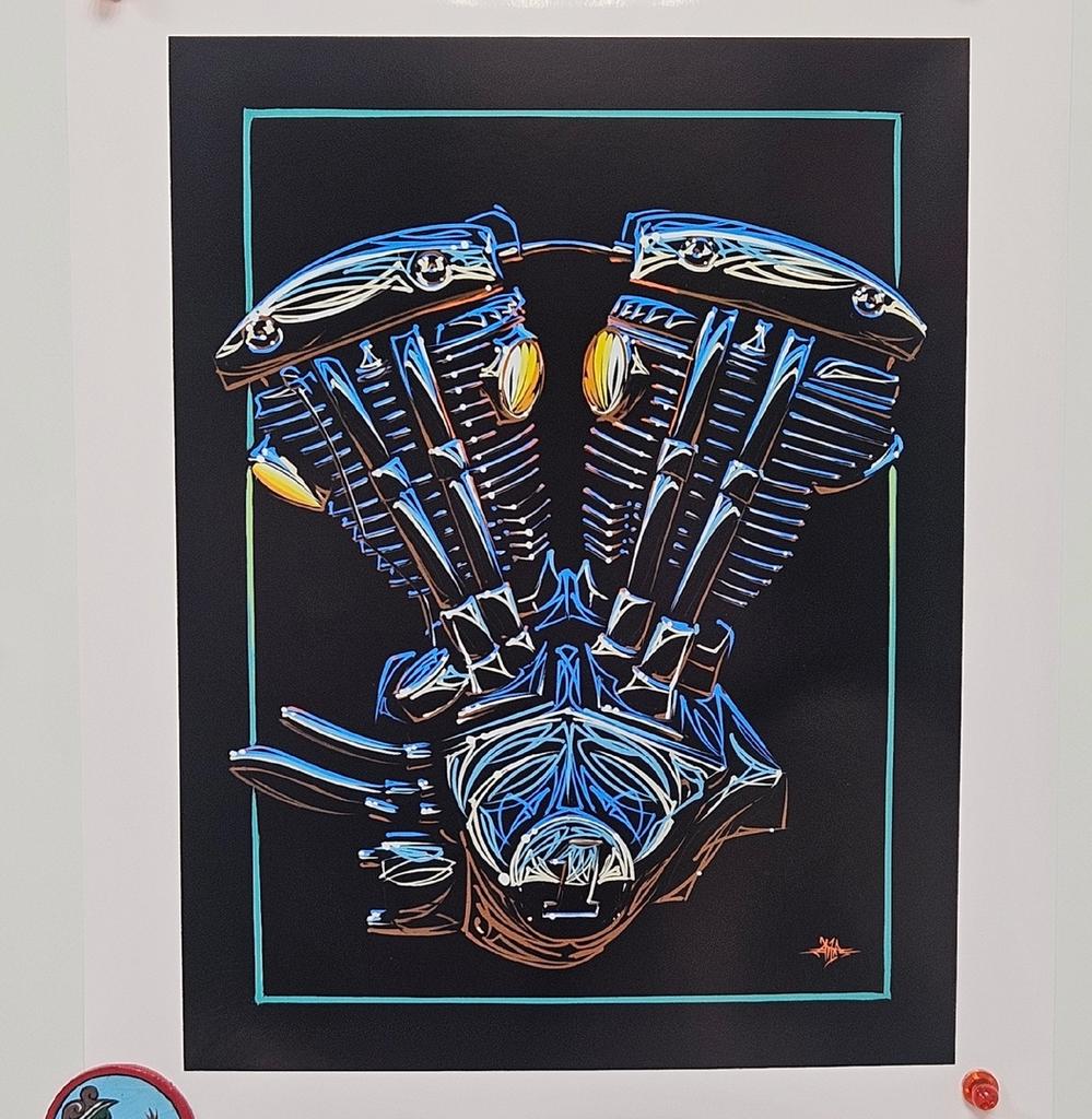 Poster "Shovel Head"