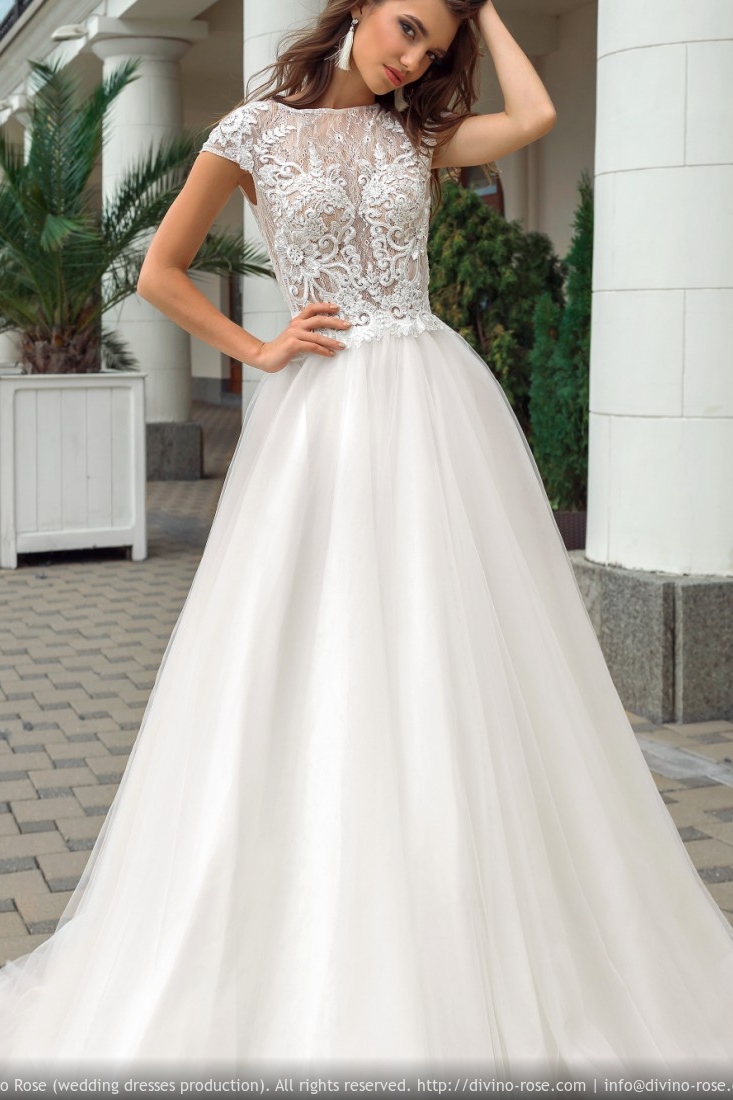 свадебное платье принцесса