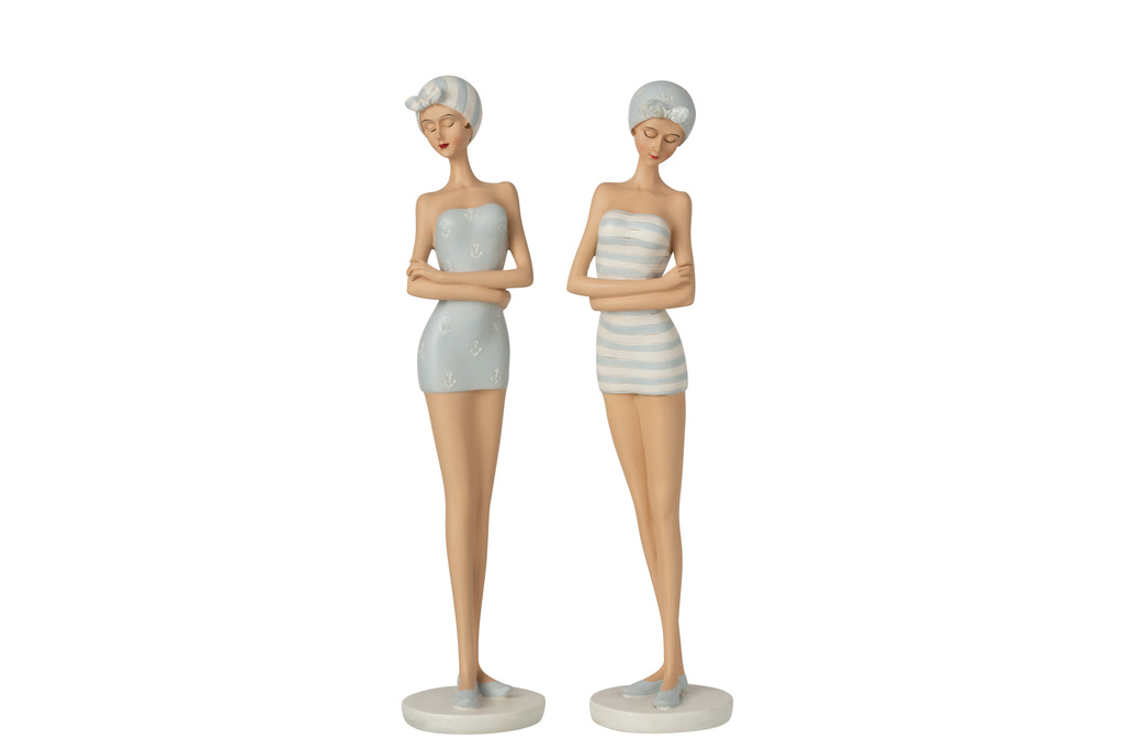 Декор "Купальщица" в ассортименте (Вид 3)