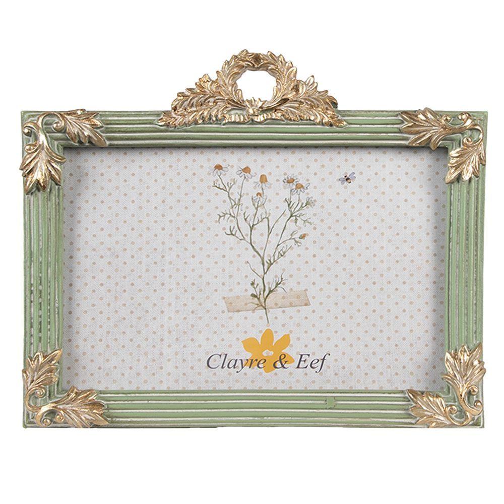 Фоторамка "Золотой венок" мята