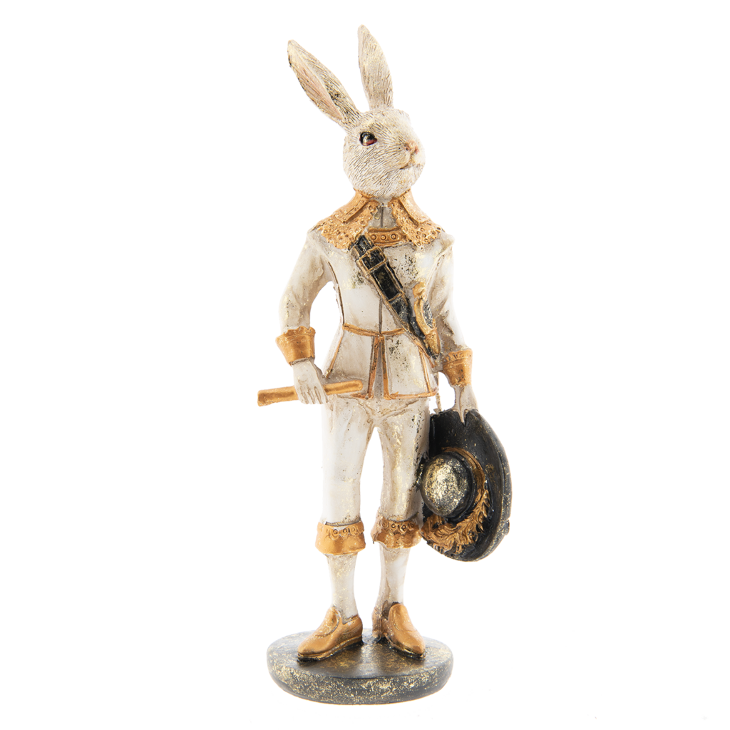 Декор "Кролик в белом"