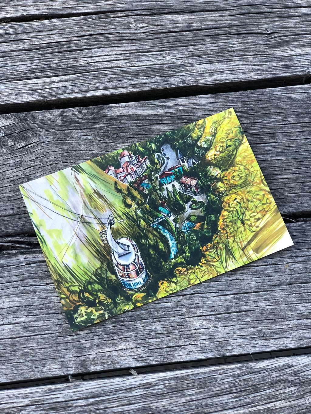 Poscard Borjomi