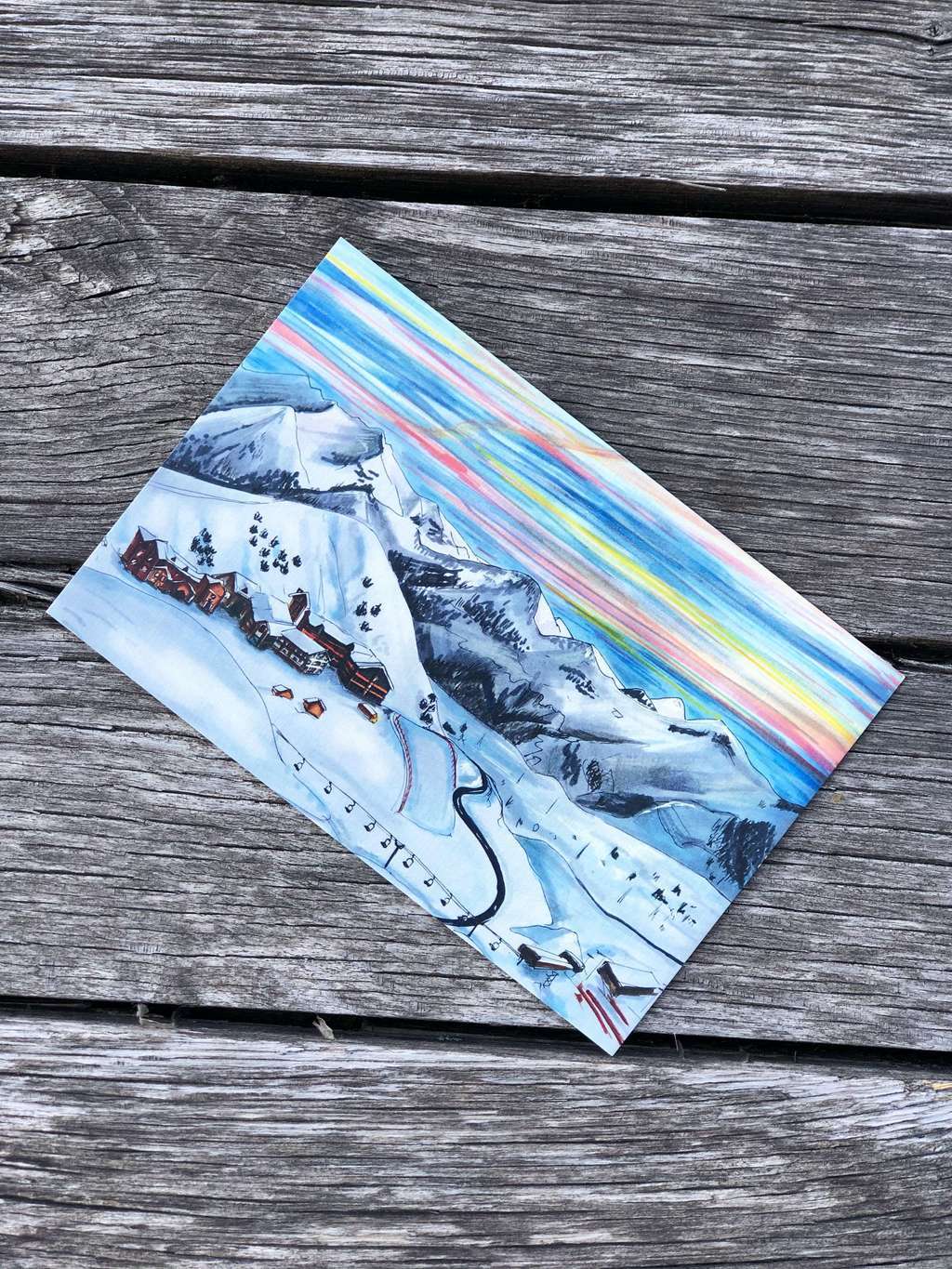 Postcard Gudauri