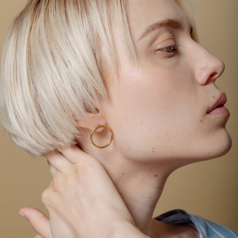 ANA PINA Серьги Orbital