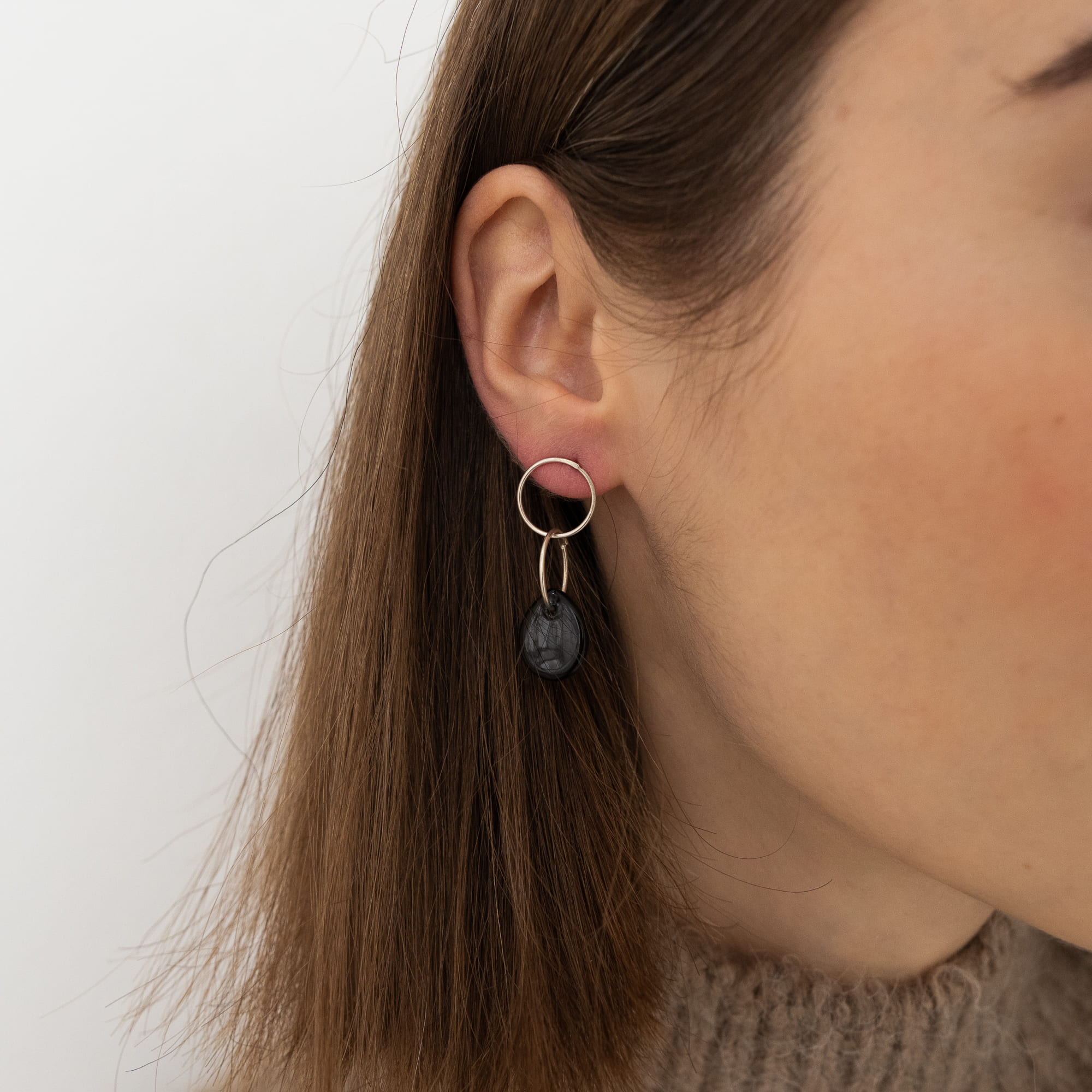 MARTINA PONT Серьги Transparent