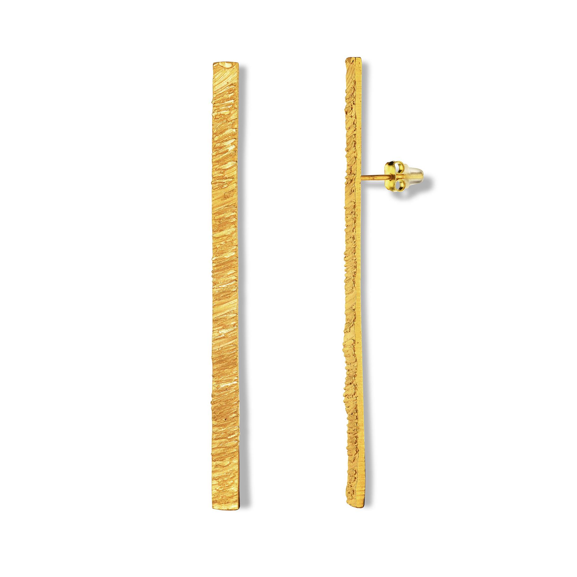 Verėvkina Treasures Серьги Палочки в позолоте