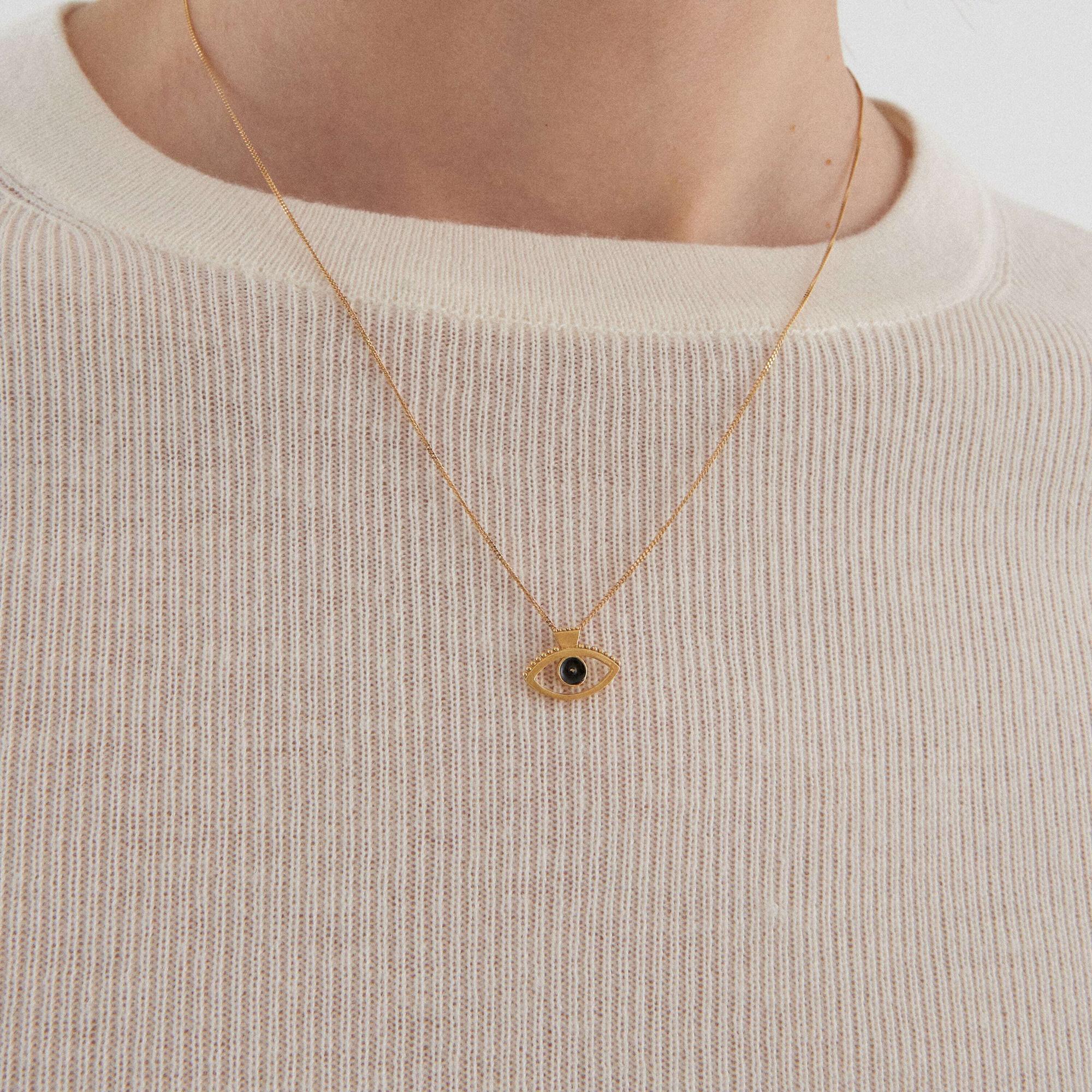 Kiss The Frog Studio Кулон на цепочке Black Eye