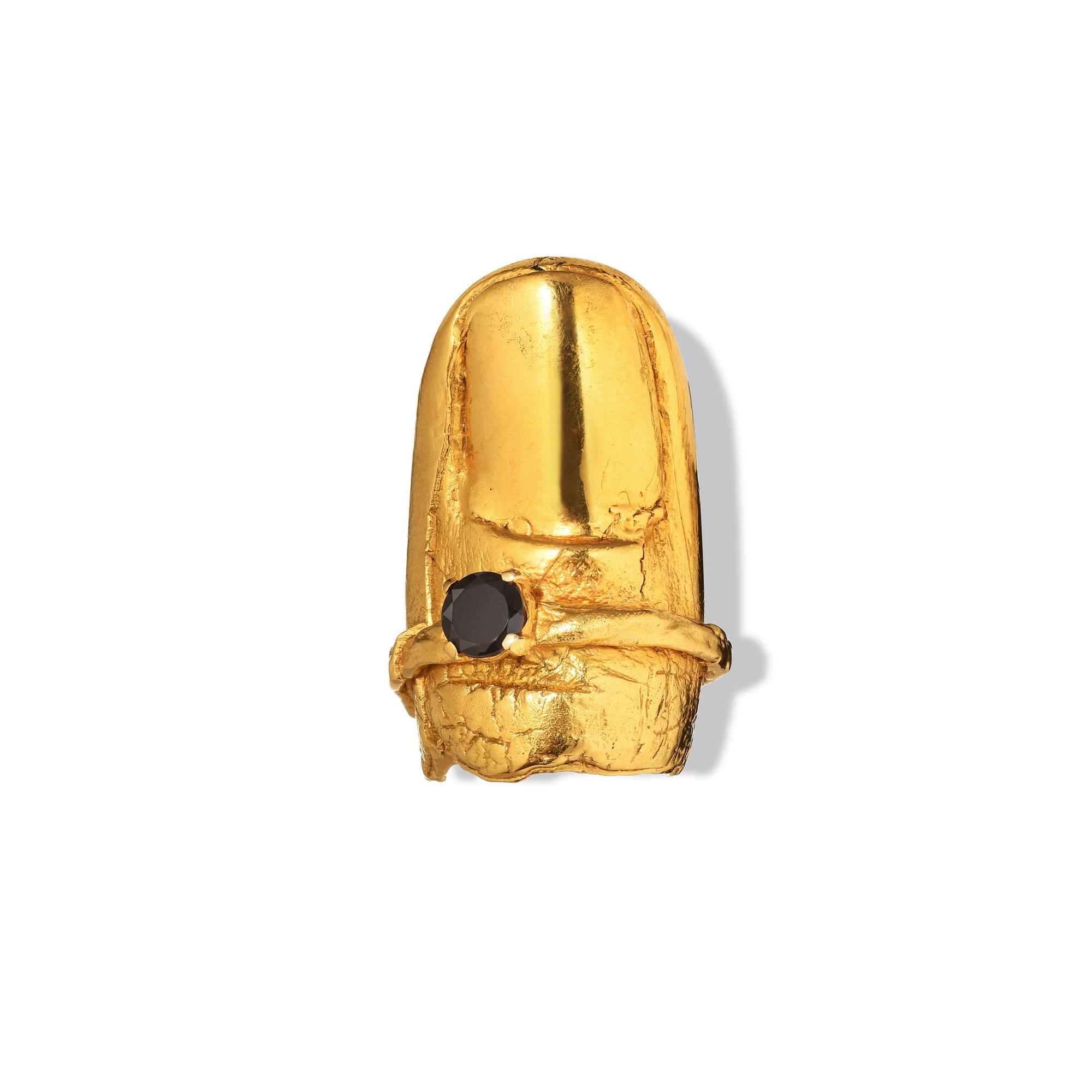 Sergacheva Jewelry Кольцо Наперсток с разными вставками