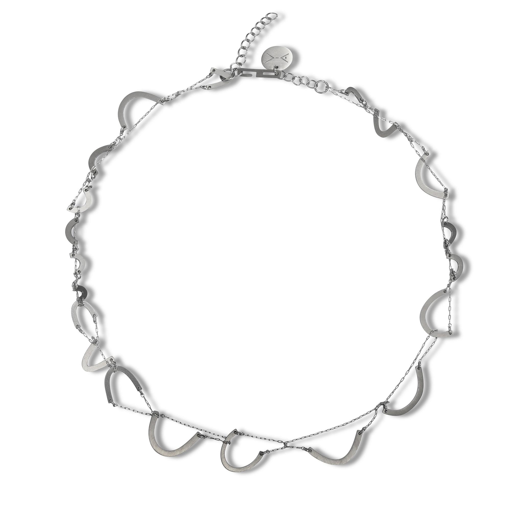 YA Колье из разных дуг и цепочек