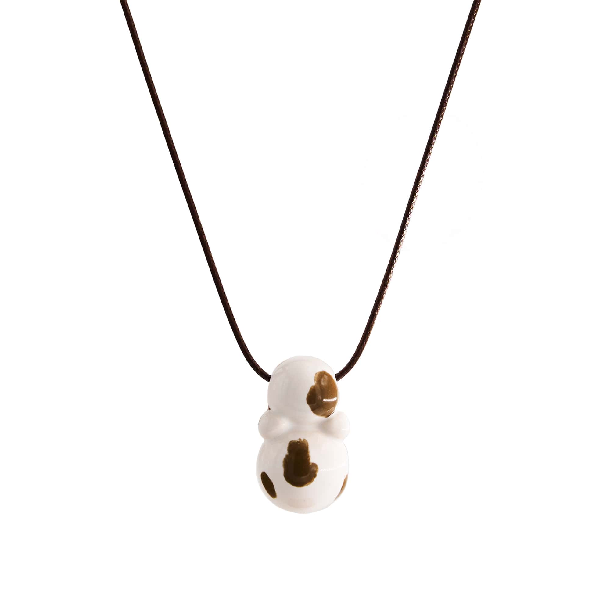 Zotov A&Y Jewellery Подвеска Nevalyashka Cow коричневая