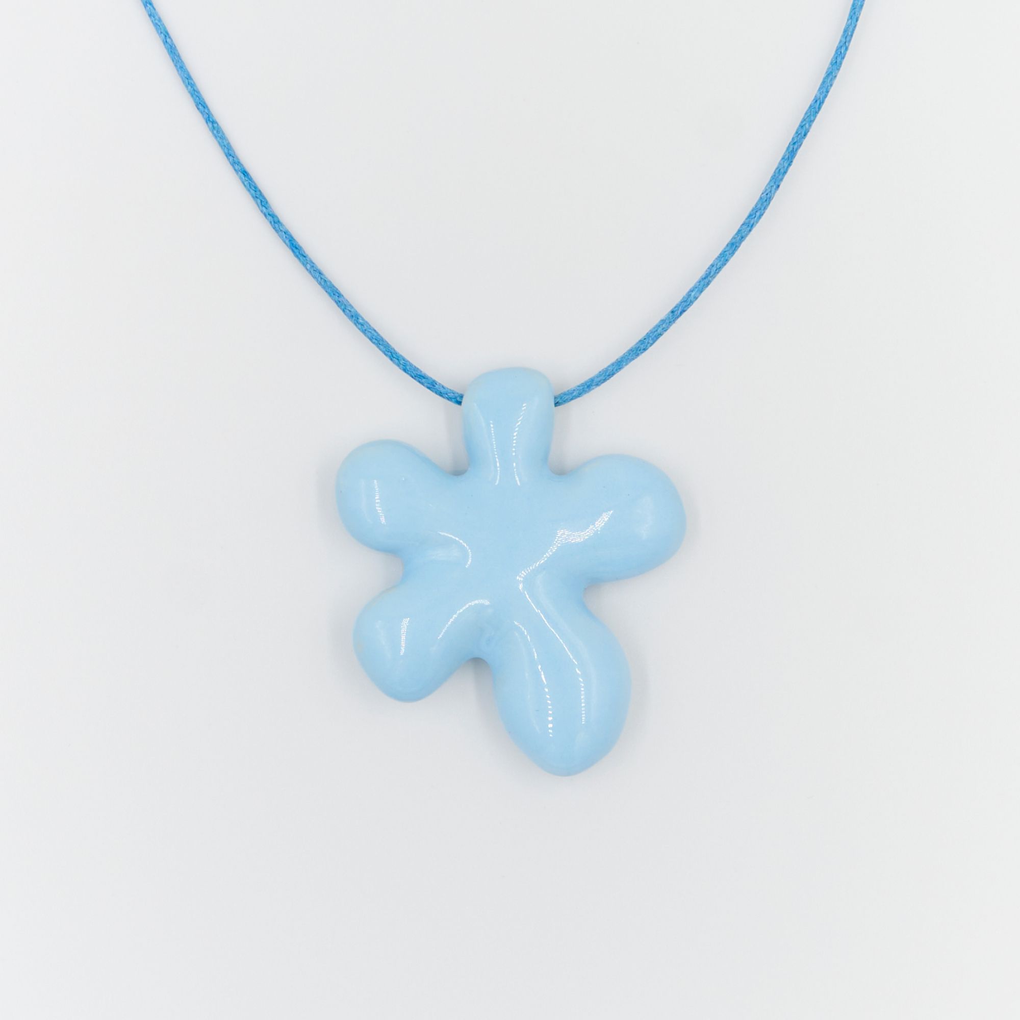Zotov A&Y Jewellery Подвеска Flower голубая