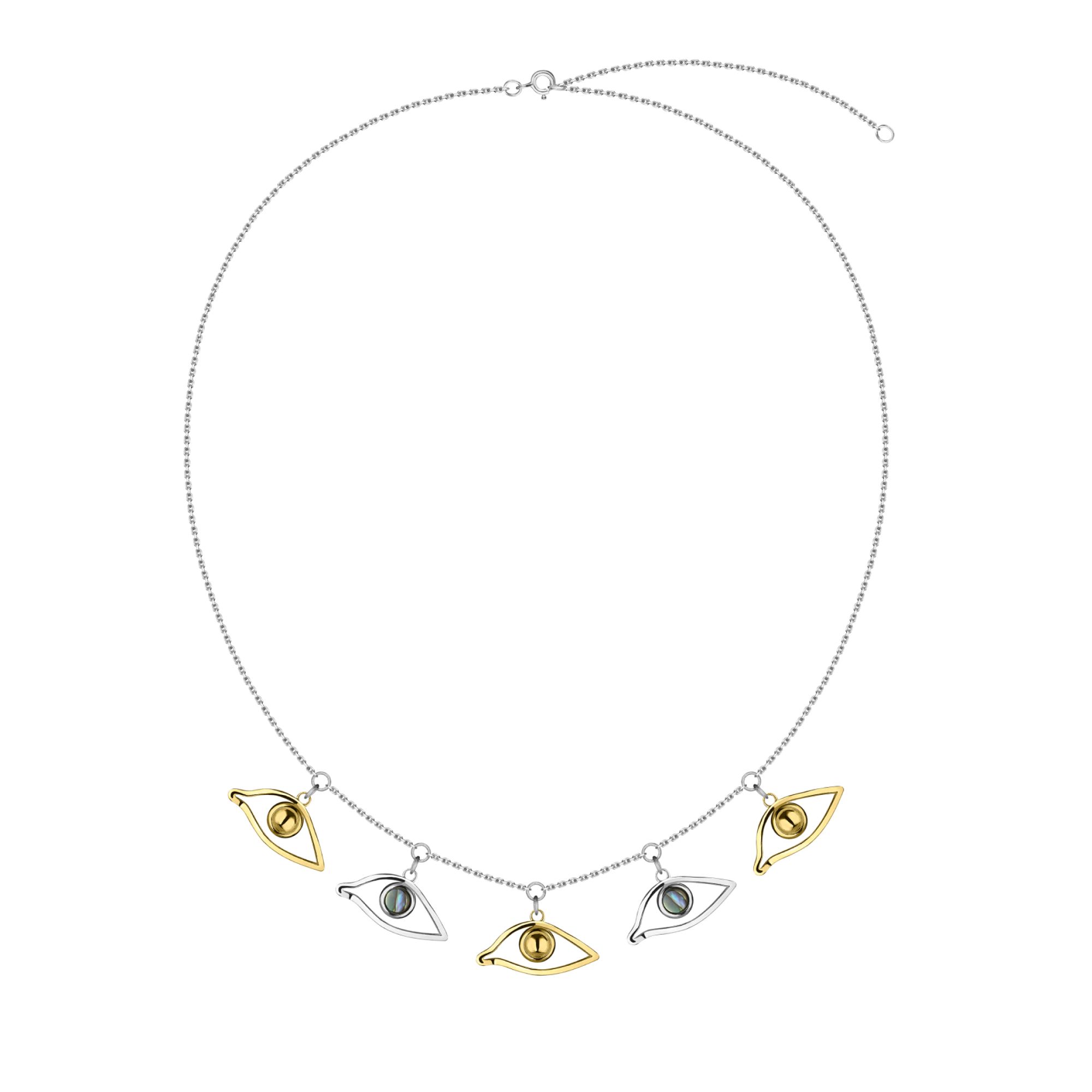 Arha Jewelry Колье-чокер Amon в серебре и покрытый позолотой