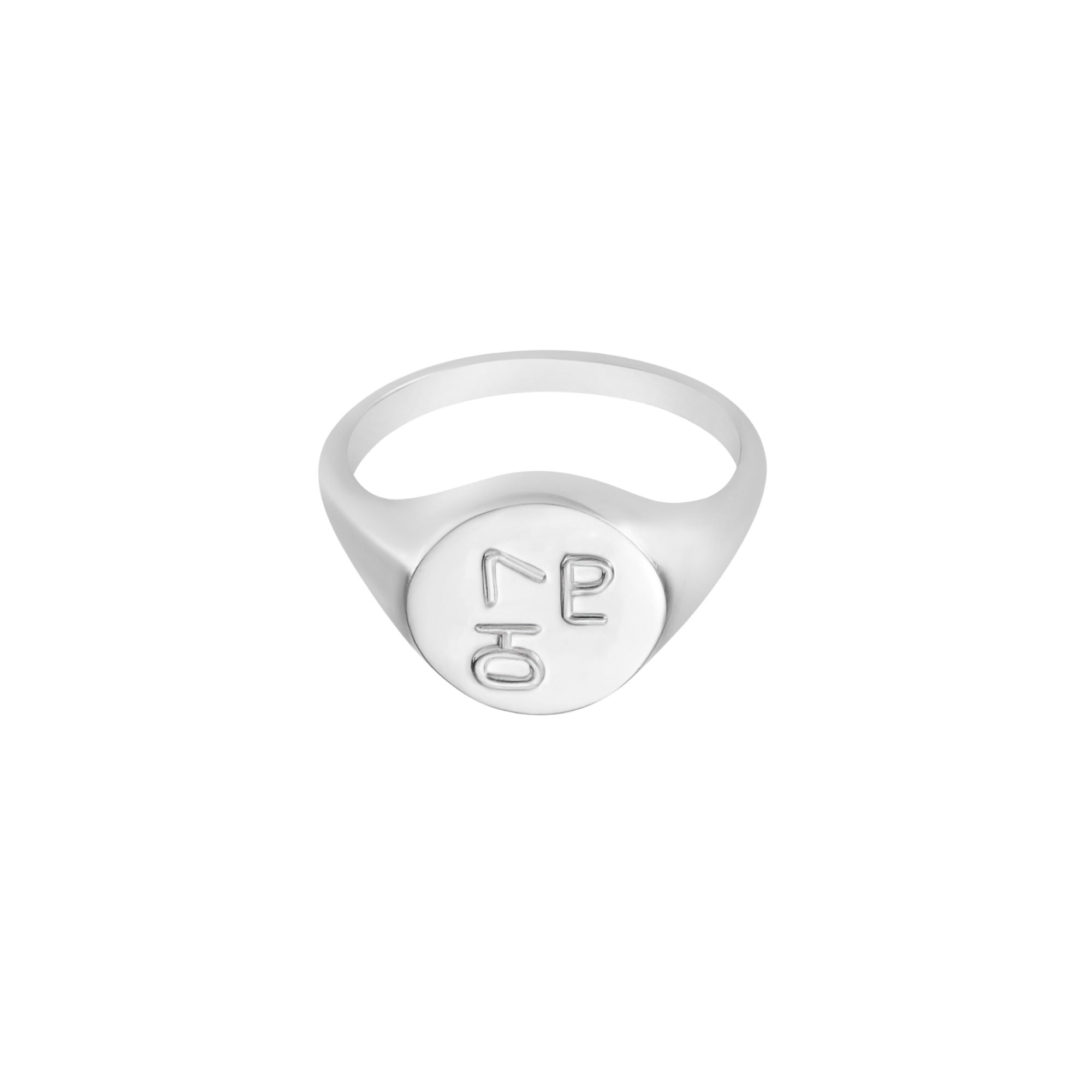 Arha Jewelry Кольцо-печатка Бесконечное люблю