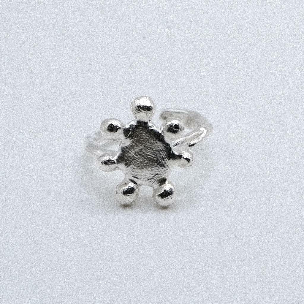 Кольцо «Горошек» №8