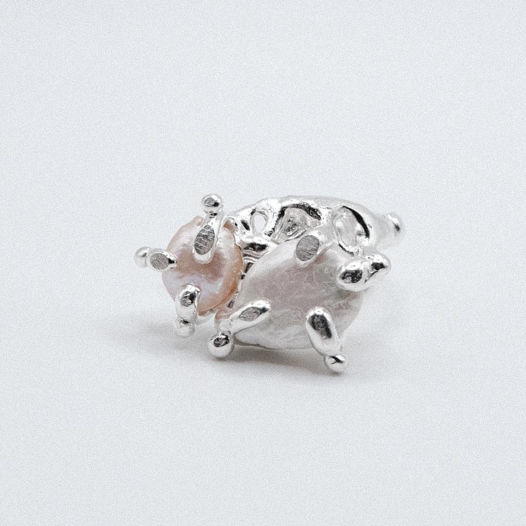 Кольцо с жемчугом