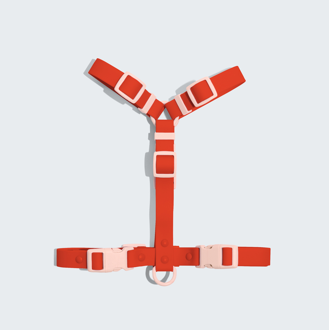 Красная водонепроницаемая шлейка для собак и активного отдыха