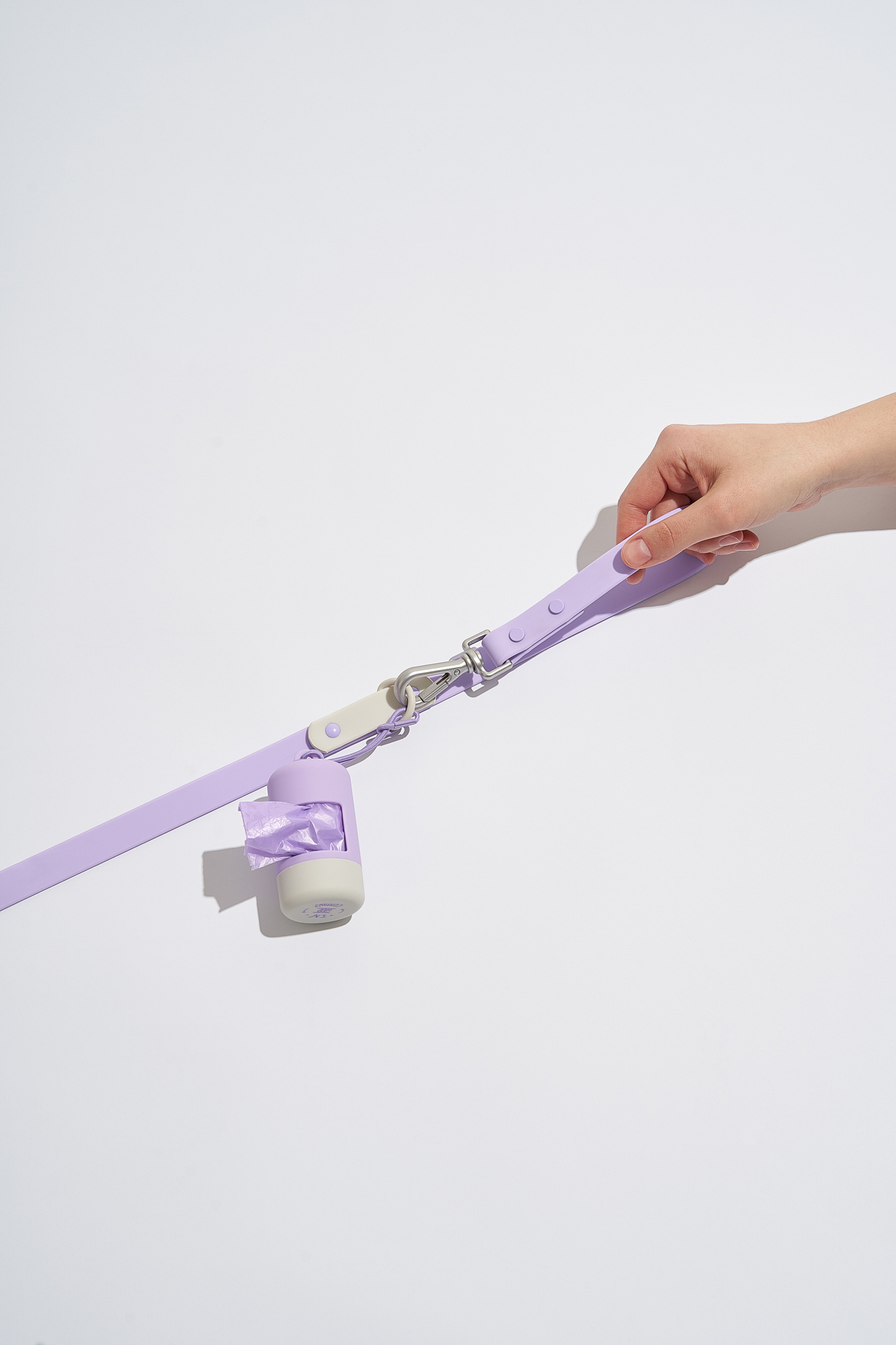 Холдер для пакетиков в цвете Фиолетово с системой быстрого отрыва