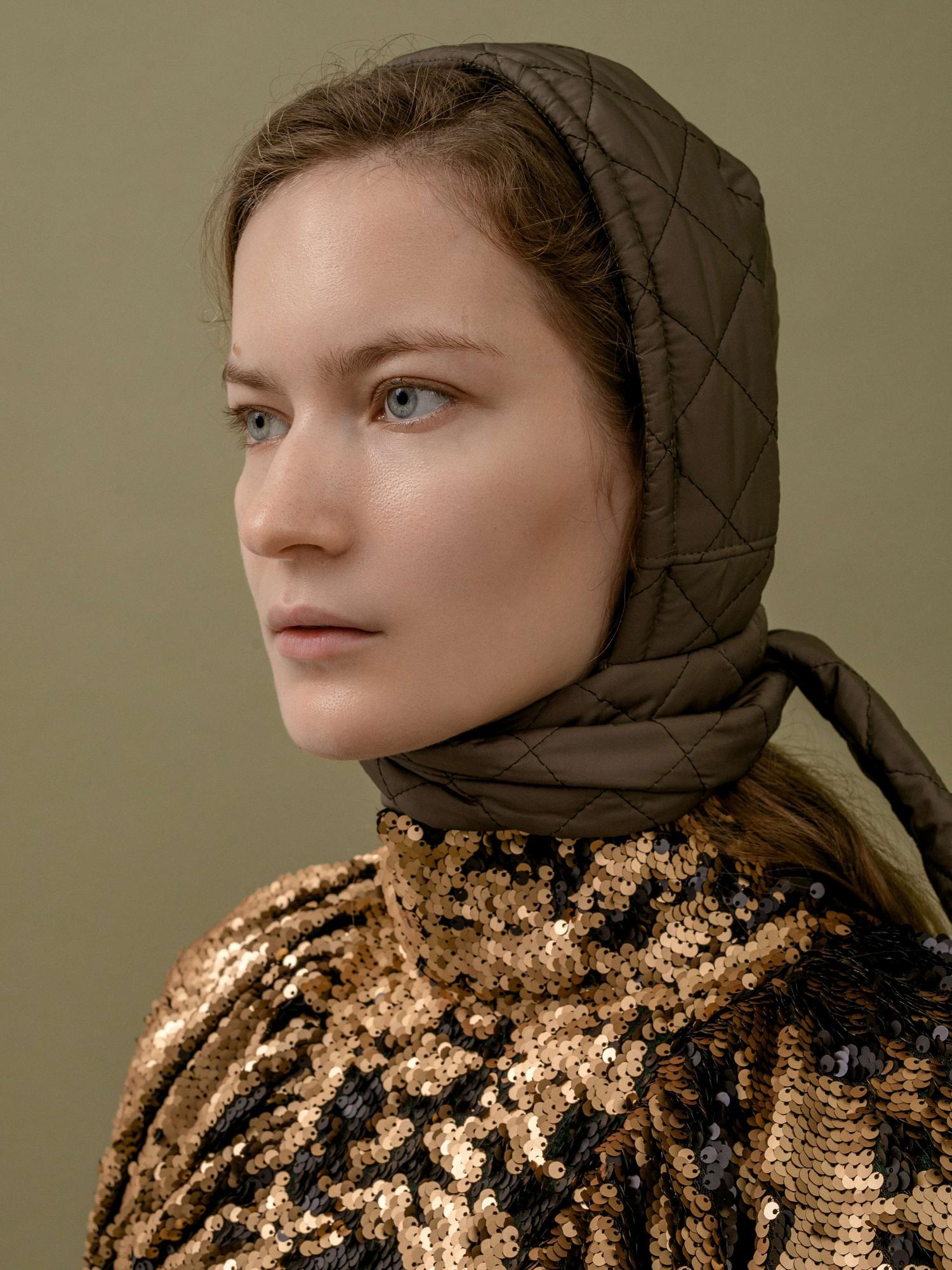 Стеганый чепец