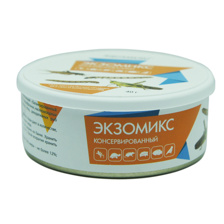 Экзомикс. Ассорти из насекомых, 40 г.