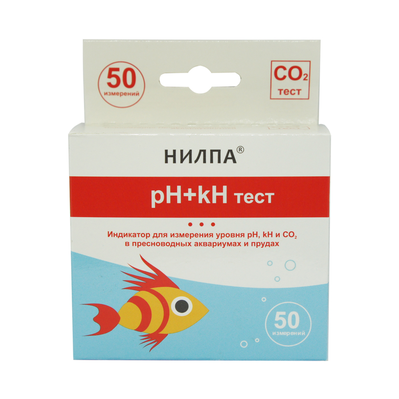 Индикатор «НИЛПА® pH+KH Тест-углекислый газ»