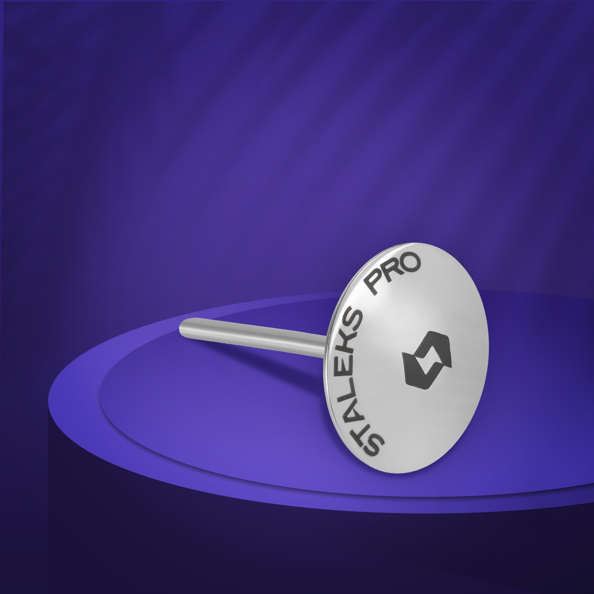 UPDset-25 Педикюрный диск зонтик PODODISC "L" в комплекте с сменным файлом 180 грит 5 шт (25 мм)