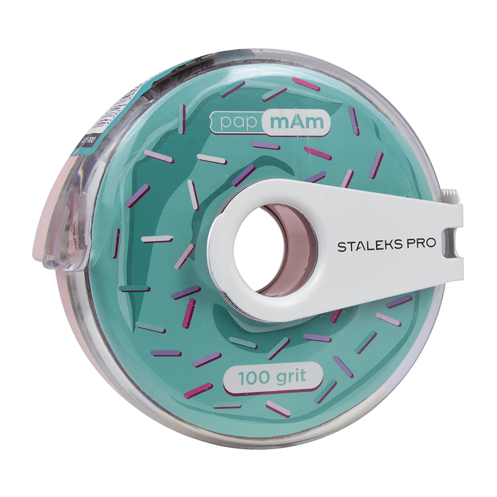 Staleks ATC-100 Сменный файл-чехол в пластиковой катушке papmAm EXPERT 100 грит (6 м)