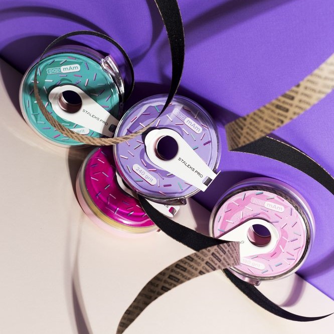 ATC-240 Сменный файл-чехол в пластиковой катушке papmAm EXPERT 240 грит (6 м)