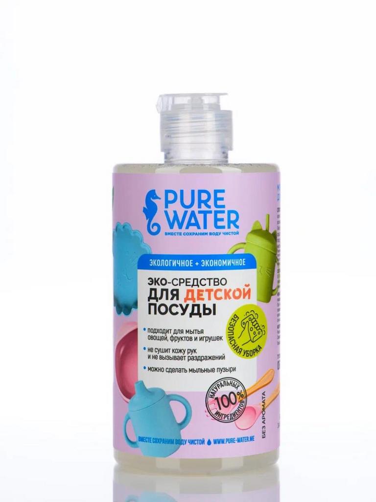 Моющее средство для мытья детской посуды PURE Water, Mi&Ko