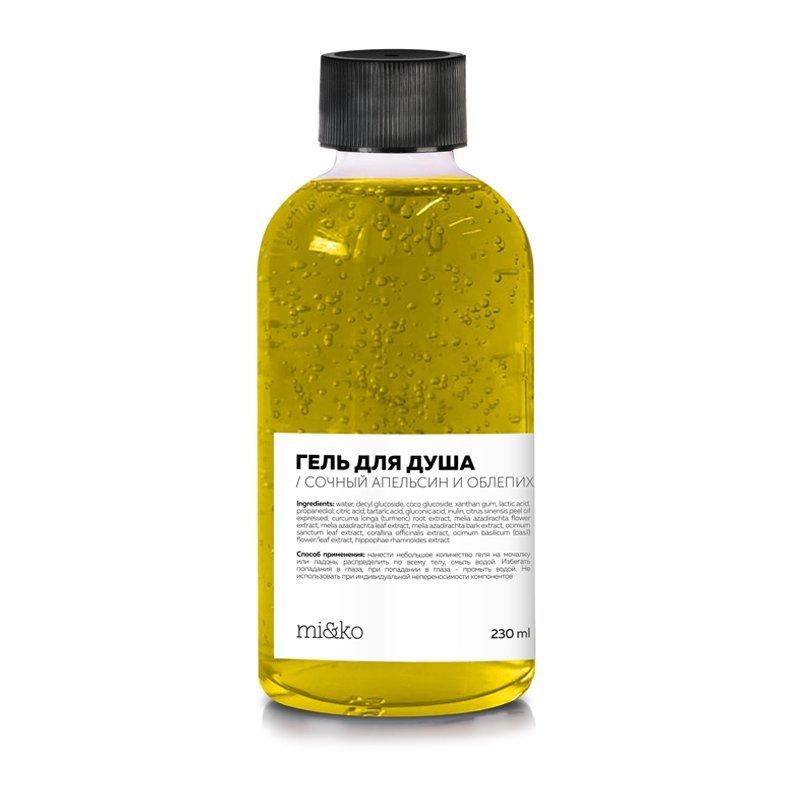 Гель для душа Сочный апельсин и облепиха, Mi&Ko