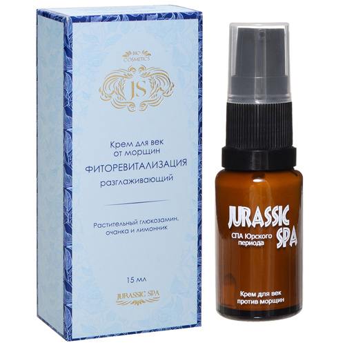 Крем для век "Фиторевитализация", против морщин, Jurassic Spa