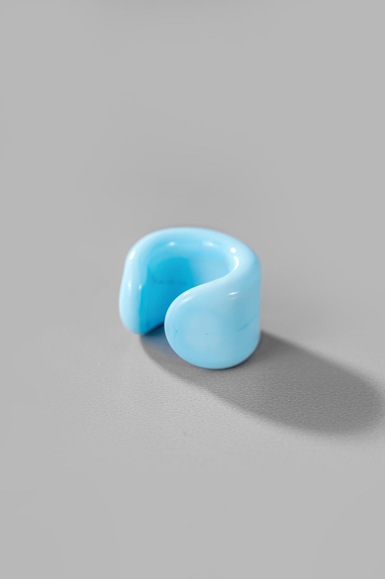 Кафф "Непрозрачный"/ цвет небесно-голубой