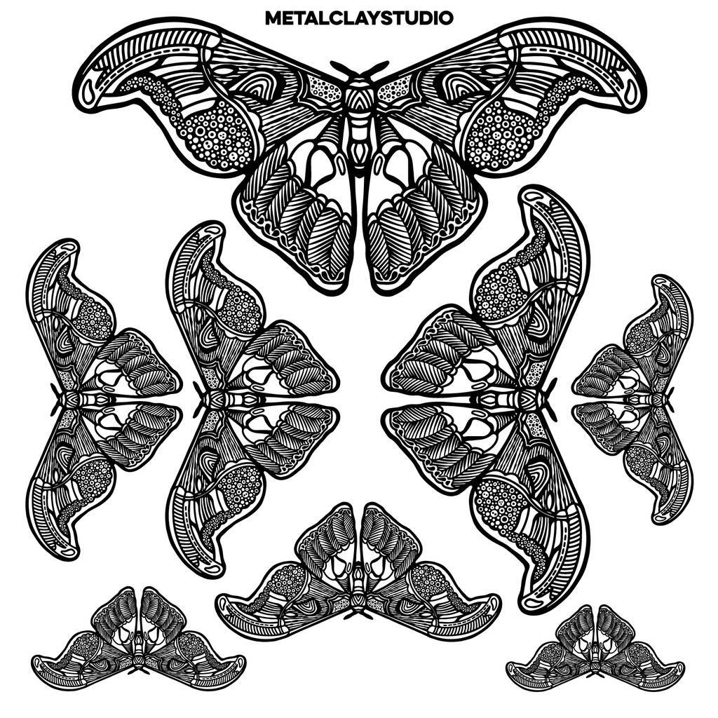 Текстура из полимерной резины INSECTS#29