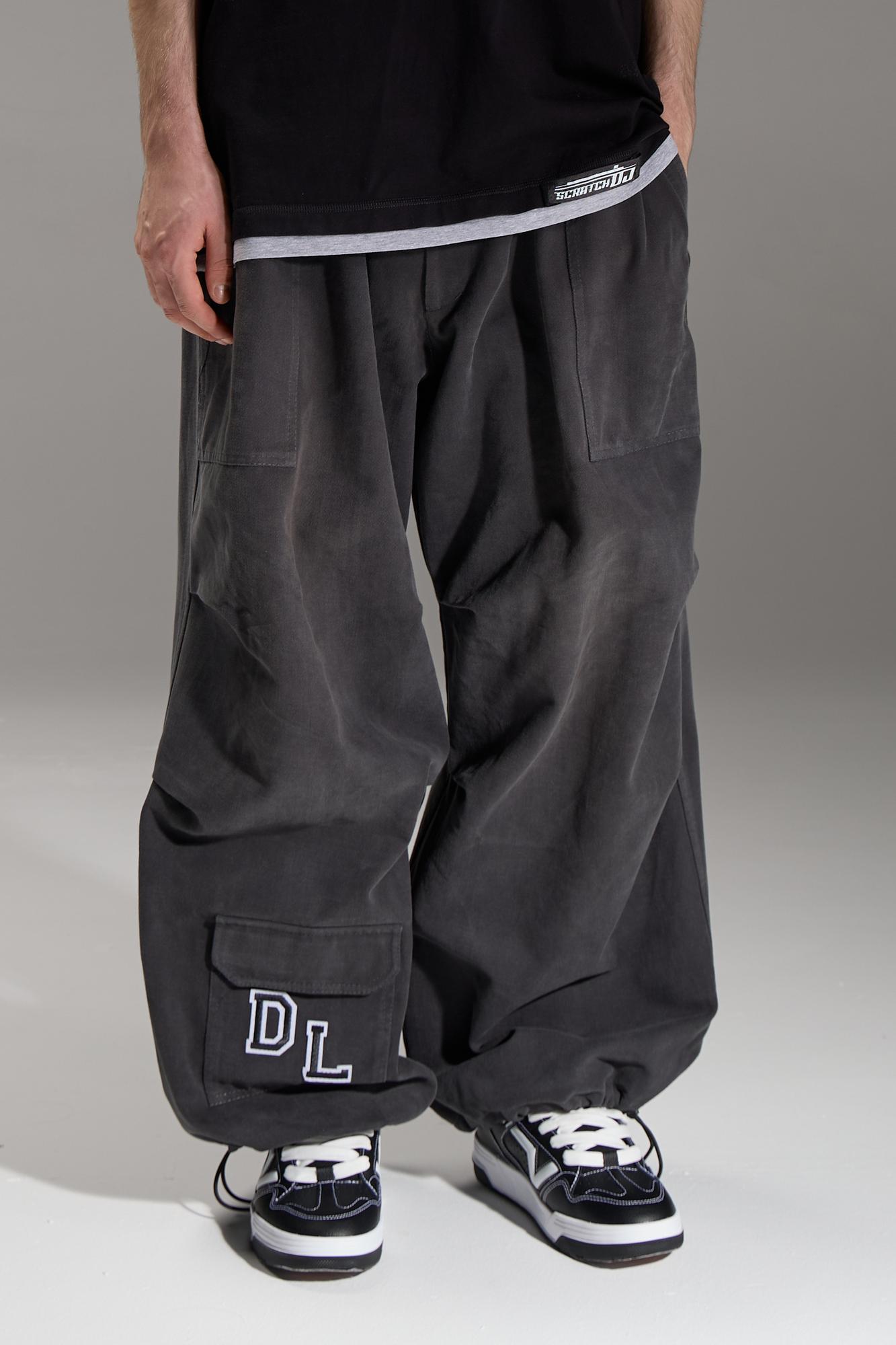 Брюки широкие