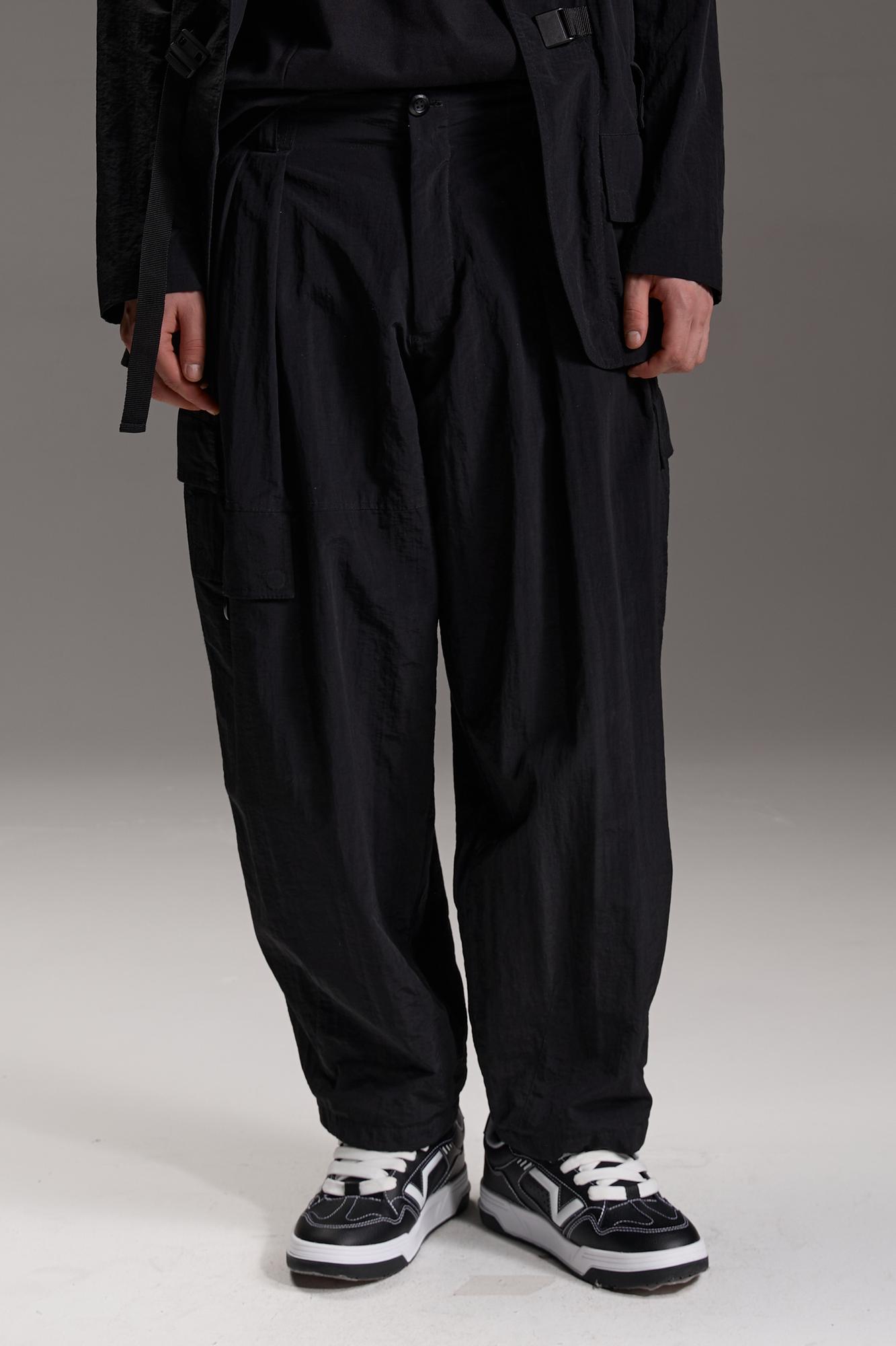 Штаны из плащевой ткани