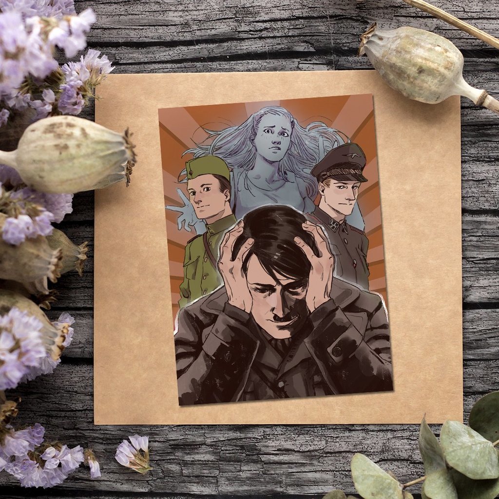 #2 — Почтовая открытка «Призраки тоже врут»